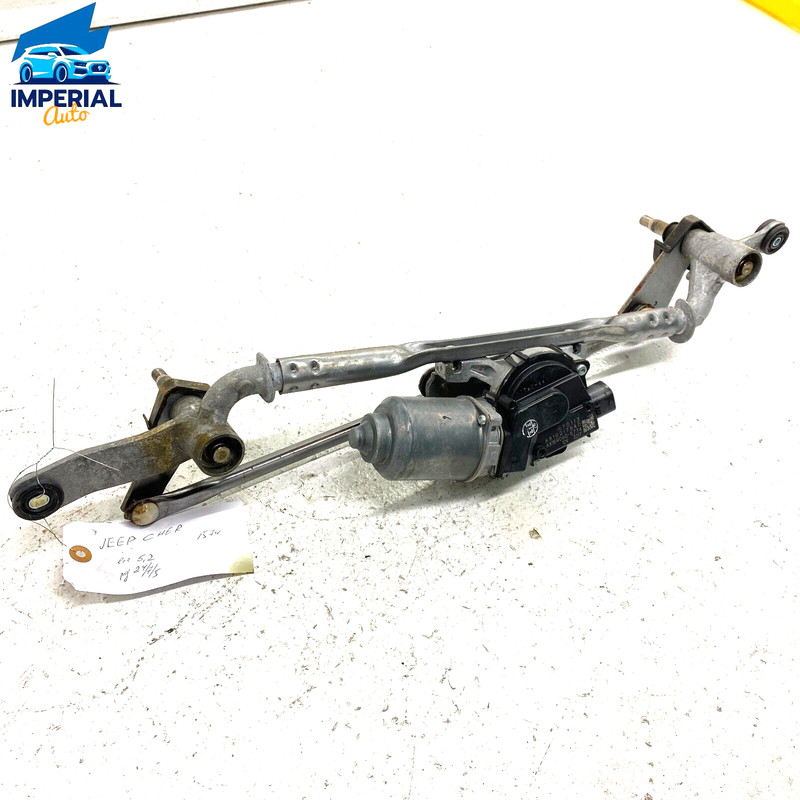 2014-2022 JEEP CHEROKEE LATITUDE FRONT WINDSHIELD WIPER MOTOR W/ LINKAGE OEM