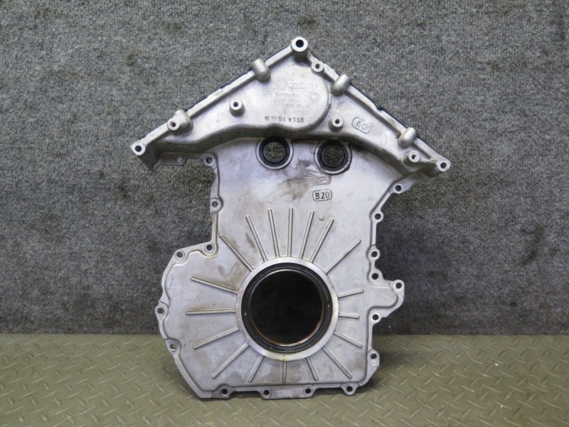 2006-2012 BENTLEY FLYING SPUR 6.0L ENGINE REAR CENTER CRANKCASE COVER