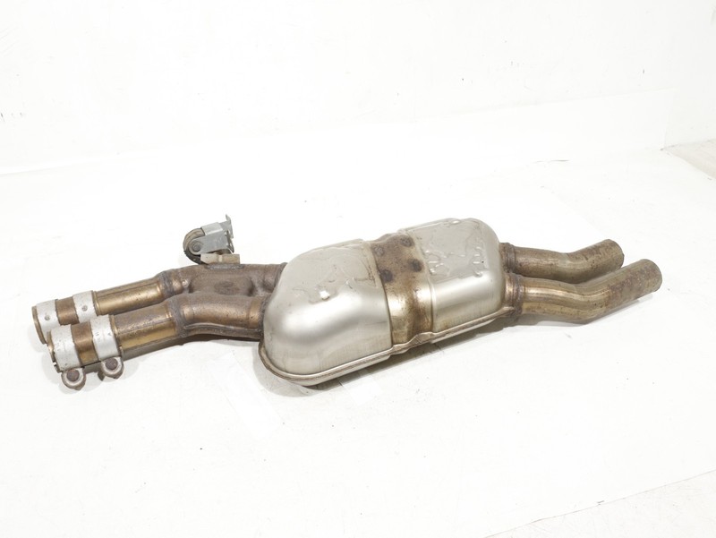 2011-2018 Audi A8L A8 D4 3.0L Center Exhaust Muffler Resonator 4H0253411L OEM