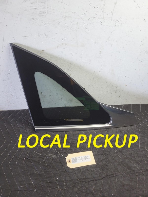 Used Oem Kia Left Driver Rear Quarter Window Glass for 2021-2025 Seltos