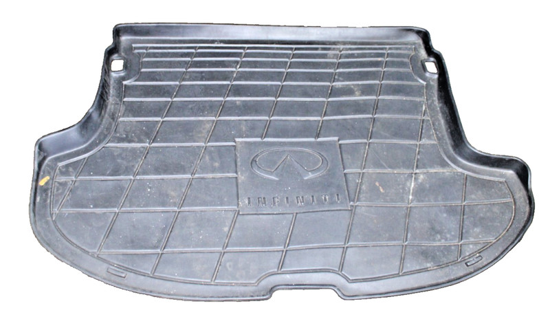 2003-2008 INFINITI FX35 FX45 REAR TRUNK CARGO COVER RUBBER FLOOR MAT BLACK