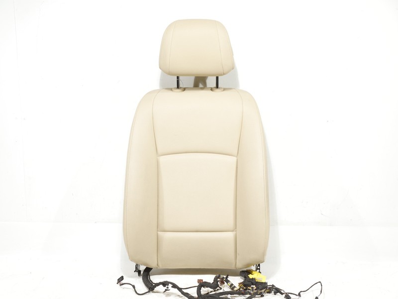 14-16 BMW F10 5 Series Front Passenger Upper Seat Cushion Headrest Veneto Beige