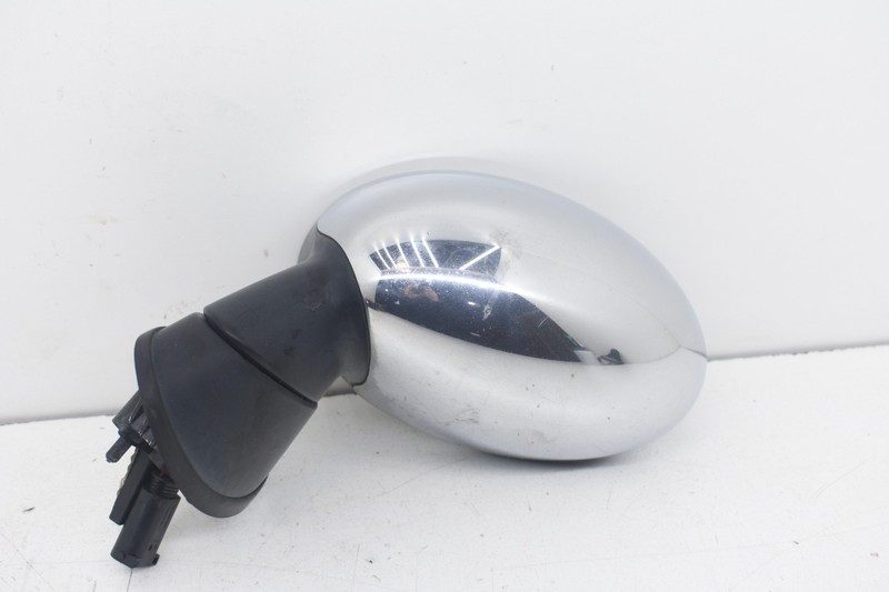 2006 MINI COOPER S R53 FRONT LEFT SIDE VIEW DOOR MIRROR CHROME OEM KW86