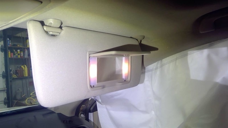 Passenger Right Sun Visor Illuminated Fits 13-18 RDX 1790288