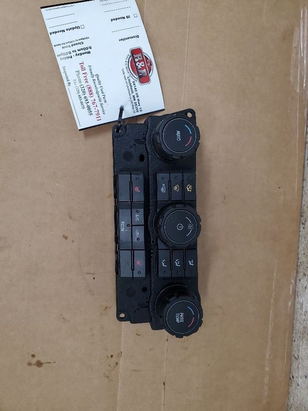Temperature Control Front VIN H 8th Digit Hybrid Fits 08 ESCAPE 297539