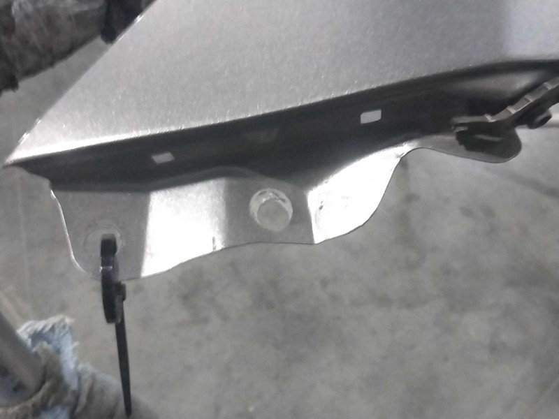 2016 KIA Forte Left Fender Grey 35054 Used OEM 2DR CPE 105K Mileage
