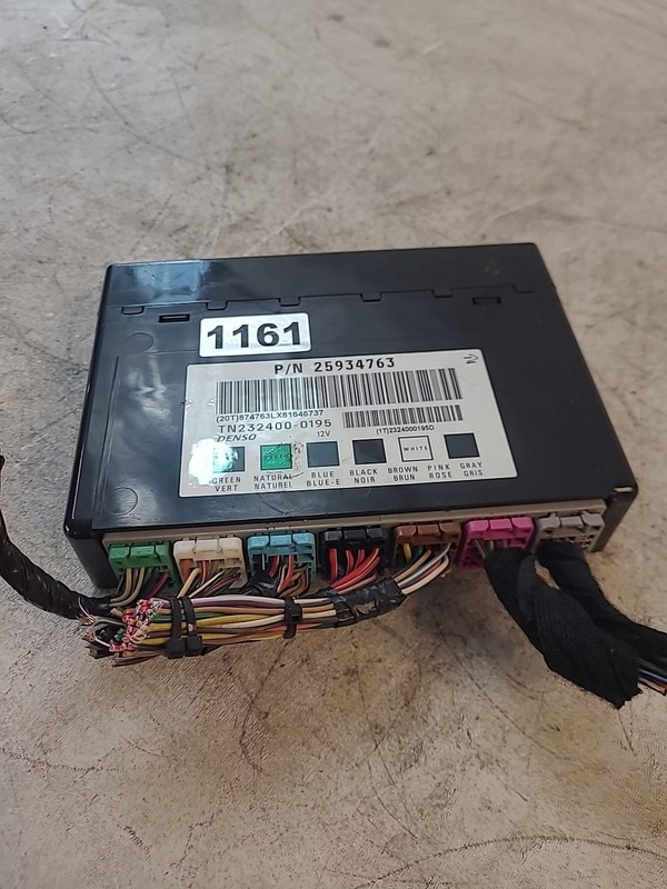 2006-2013 Chevrolet Impala Police 3.9L FWD Body Control Module BCM 25934763 OEM