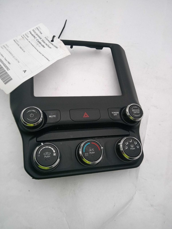 2022 RAM 2500 Pickup A/C Selector Switch OEM 68526764AA Used 75K Miles