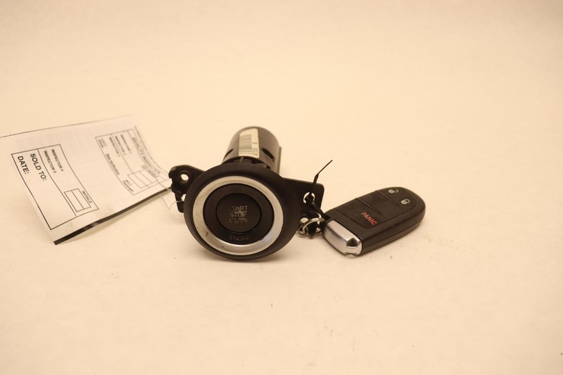 2014-2020 DODGE DURANGO ENGINE IGNITION SWITCH BUTTON W/ KEY FOB OEM