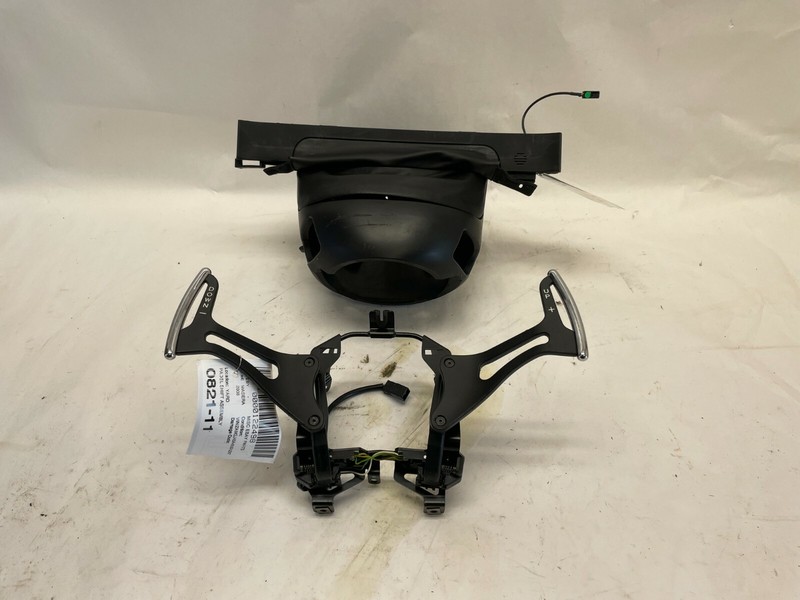 2008 MASERATI GRANTURISMO STEERING WHEEL PADDLE SHIFTERS W COLUMN COVER OEM