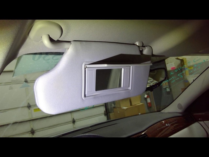 Driver Sun Visor VIN W 4th Digit Limited Fits 06-16 IMPALA 1688410