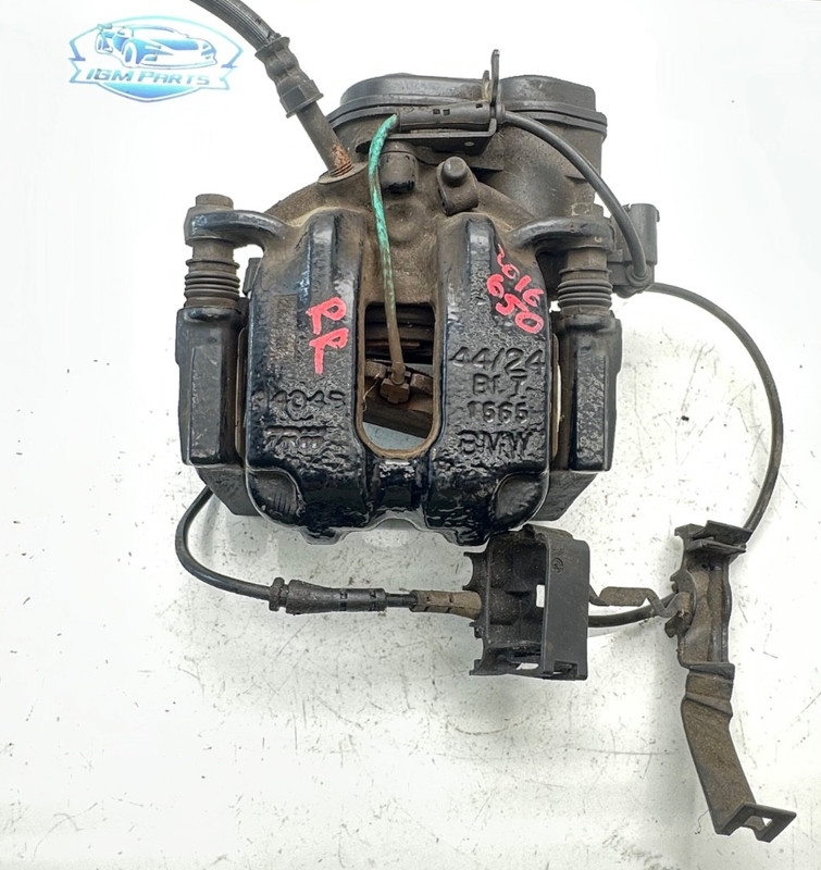 2012-2017 BMW F12 F13 F06 650 Rear Right Passenger Side Brake Caliper Black OEM