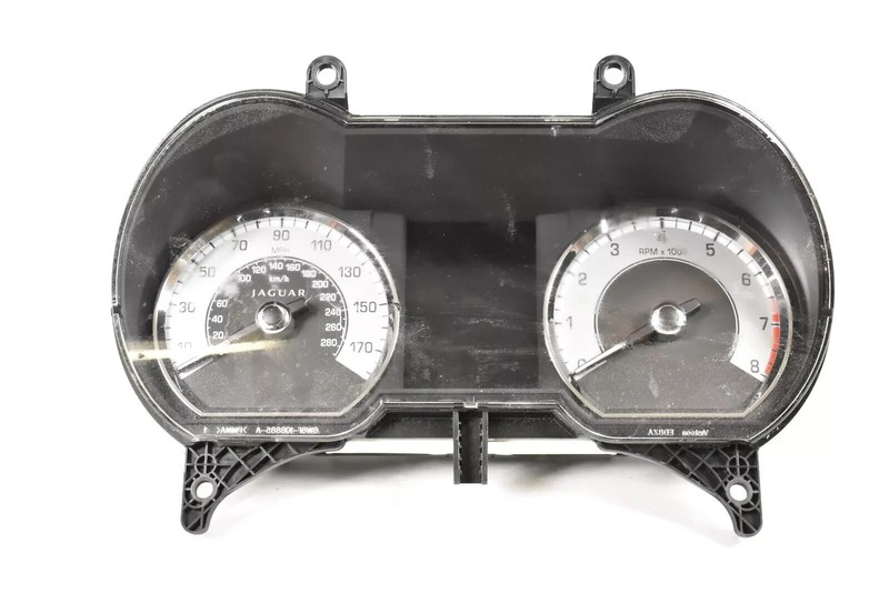 10-11 Jaguar XF XFR X250 Instrument Gage Gauge Cluster Speedometer Assembly OEM