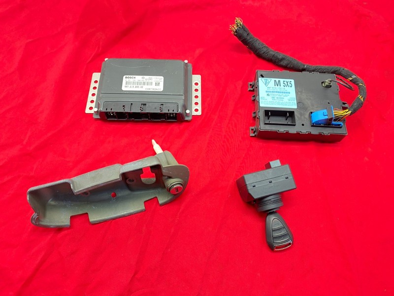05-08 Porsche Cayman Boxster ECU Engine Computer Control Module w Key Set OEM✅