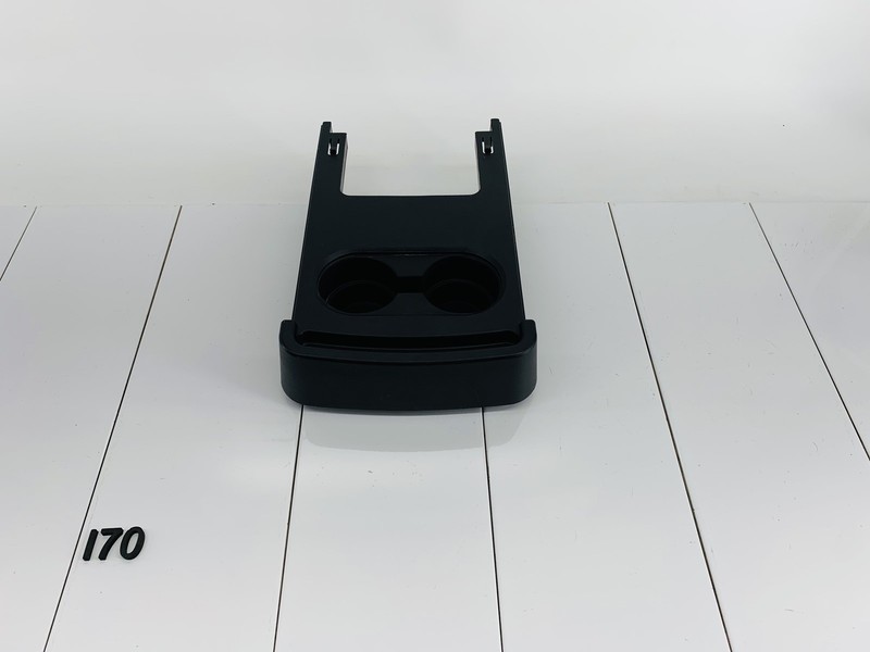 10-14 FORD F-150 FRONT CENTER CONSOLE DUAL CUP HOLDER TRIM COVER OEM