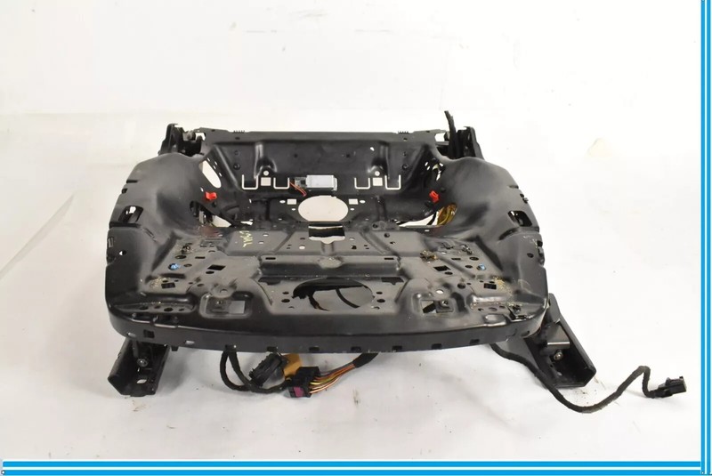 11-24 Porsche Macan Cayenne 958 Front Left Side Lower Seat Track Rail Frame OEM