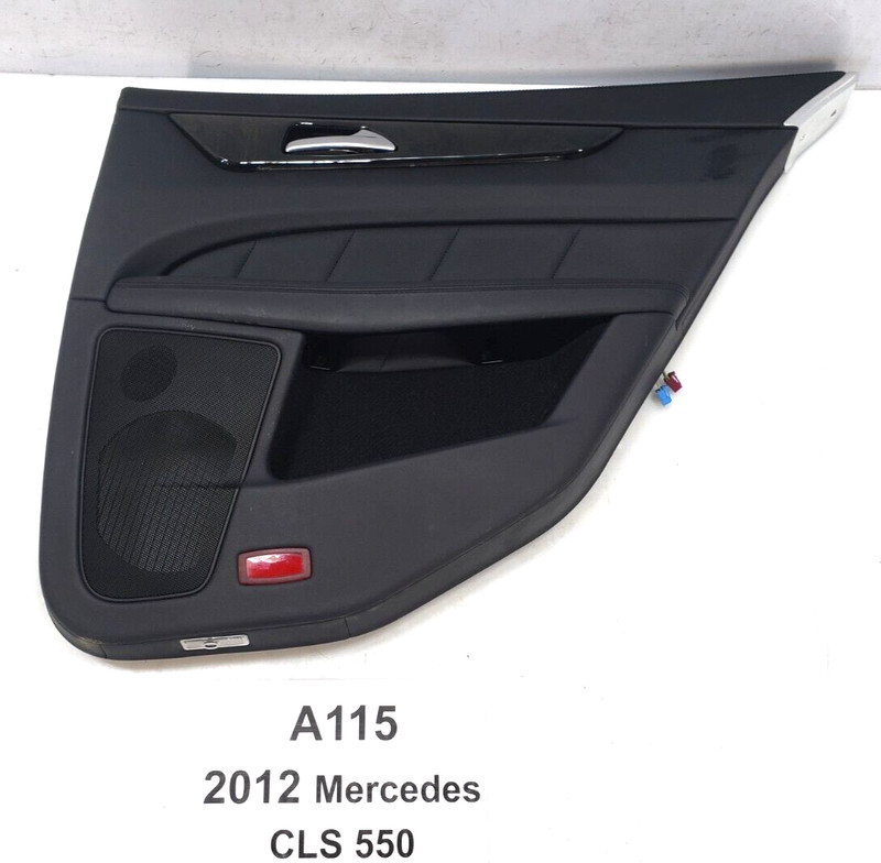 ✅ 2012-18 OEM Mercedes W218 CLS550 Rear Passenger Side Interior Door Panel Trim