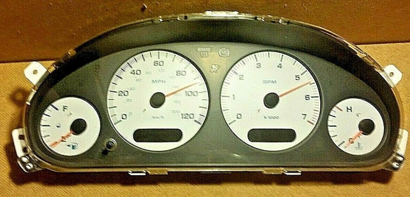 #2001 oem Dodge Caravan Voyager Speedometer Speedo tach gas Cluster PO4685748AD