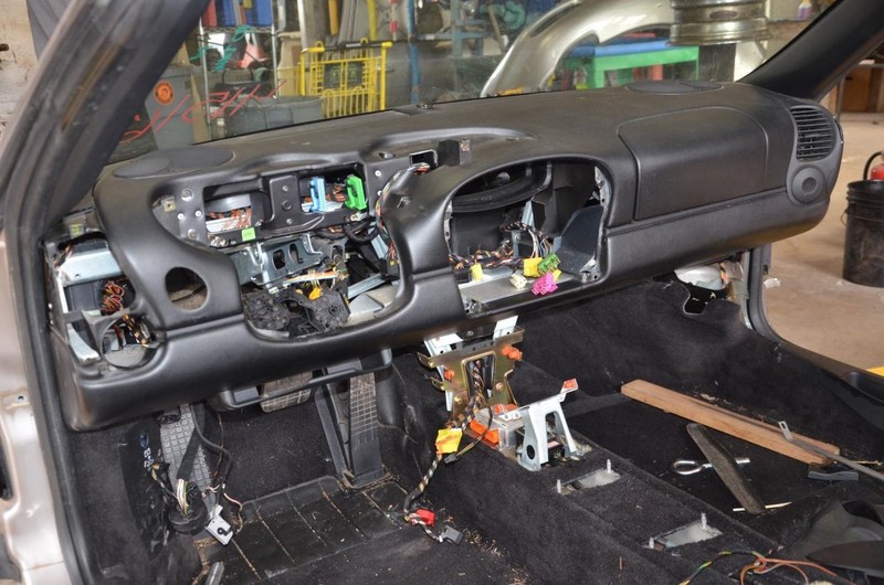 Black Dash Panel Assembly Fits 00-02 PORSCHE BOXSTER