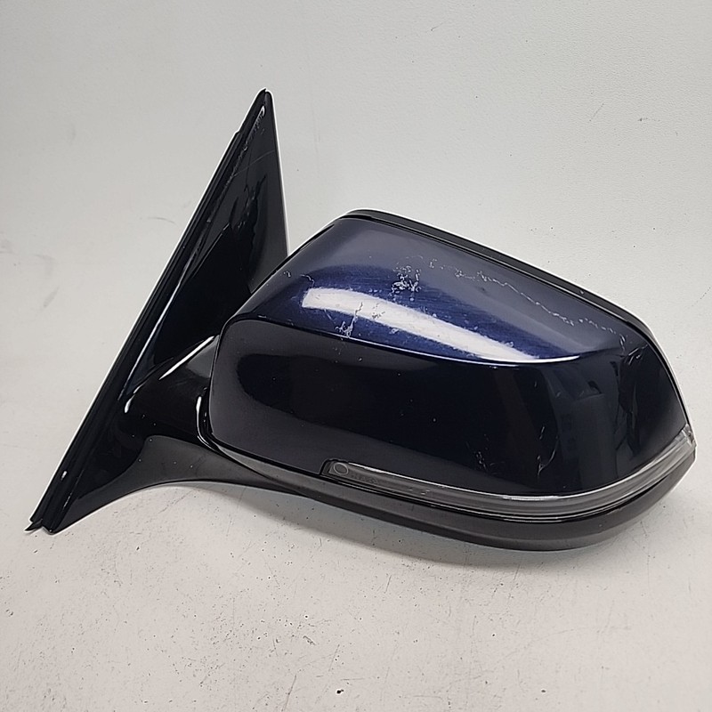 13 - 15 Left Side View Mirror Loaded Black F0169109U6680 LH BMW 750I NO CAMERA