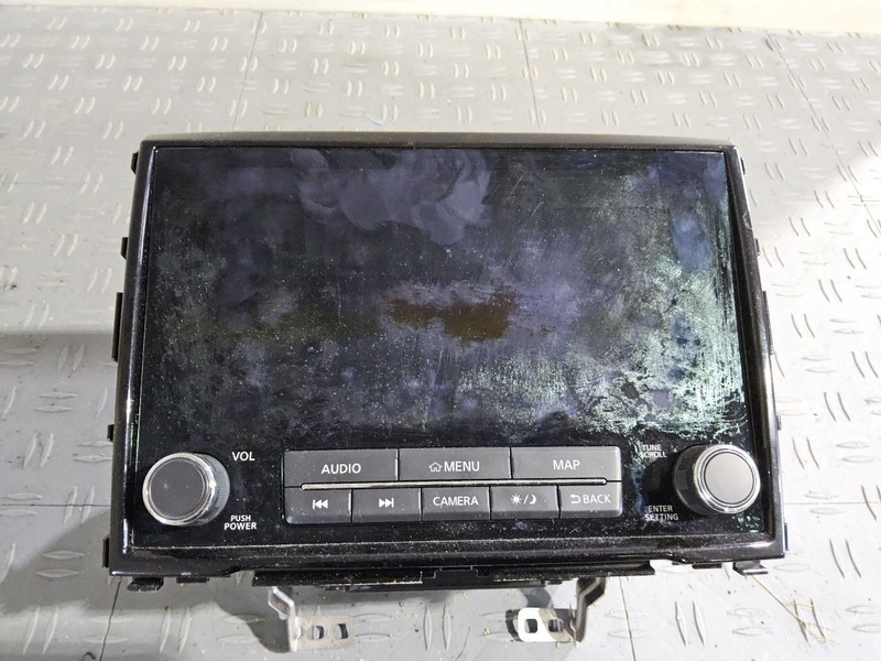 2019-2021 Nissan Titan Radio Display And Receiver w/Navigation ID 25915-9FV2D