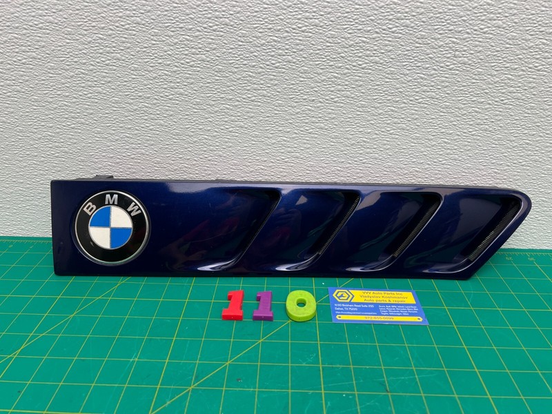 96-02 BMW Z3 Roadster RIGHT PASSENGER SIDE HOOD FENDER VENT GRILLE TRIM OEM