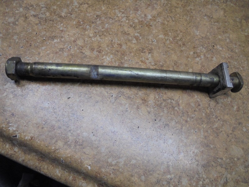 2001 Triumph Sprint RS 955I 955 I Rear Back Axle Bolt Spacer Nut Wheel Rim 01