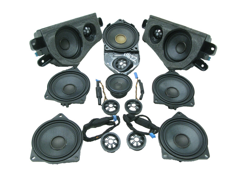 08-14 BMW E71 X6 M X6M SPORT RADIO STEREO AUDIO MEDIA SPEAKER SET OEM 111622