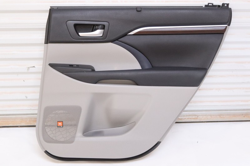 2014-2016 TOYOTA HIGHLANDER REAR RIGHT SIDE DOOR PANEL TRIM COVER OEM