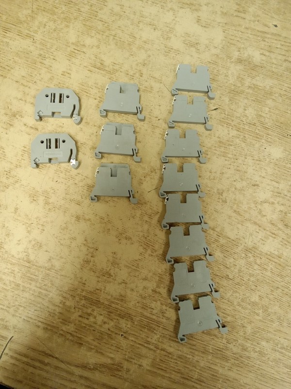 Wago 870 & 249 Terminal Block Lot Of 13