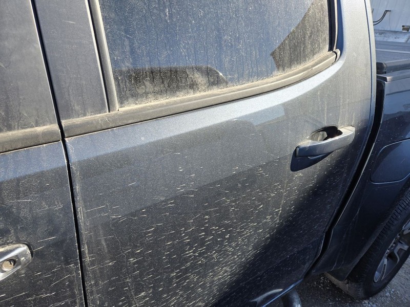 Driver Rear Side Door Crew Cab Black Window Moulding Fits 15-22 CANYON 3657650