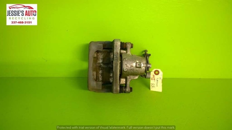 10 11 LACROSSE CX 2.4 AT SDN PASSENGER RIGHT REAR BRAKE CALIPER OEM 2074-70