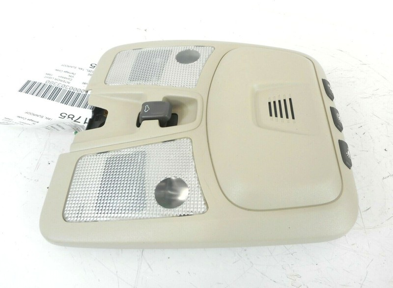 06 Volvo S60 Overhead Dome Reading Light Lamp Sunroof Switch Console OEM