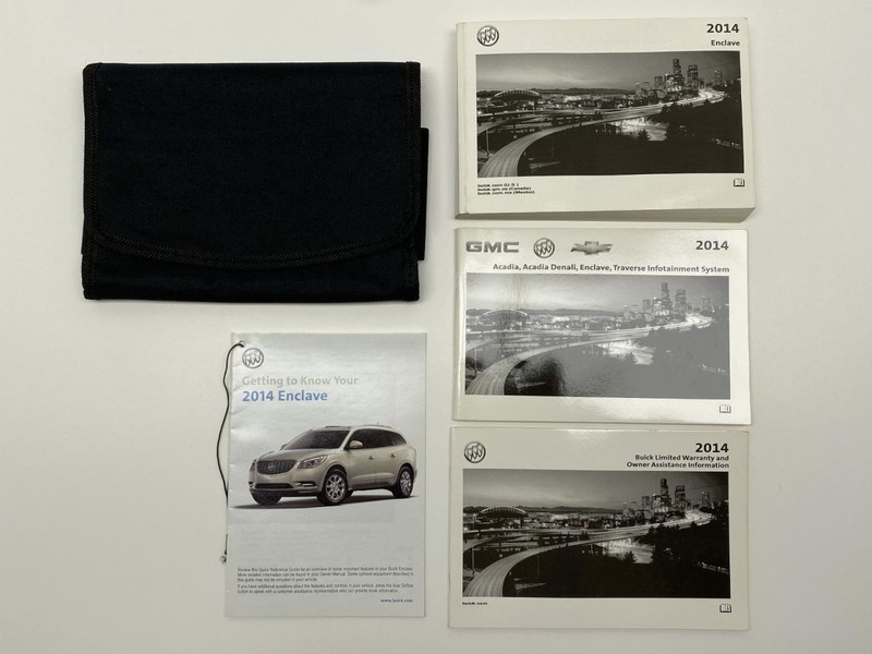 Owners Manual 2014 Buick Enclave 86617