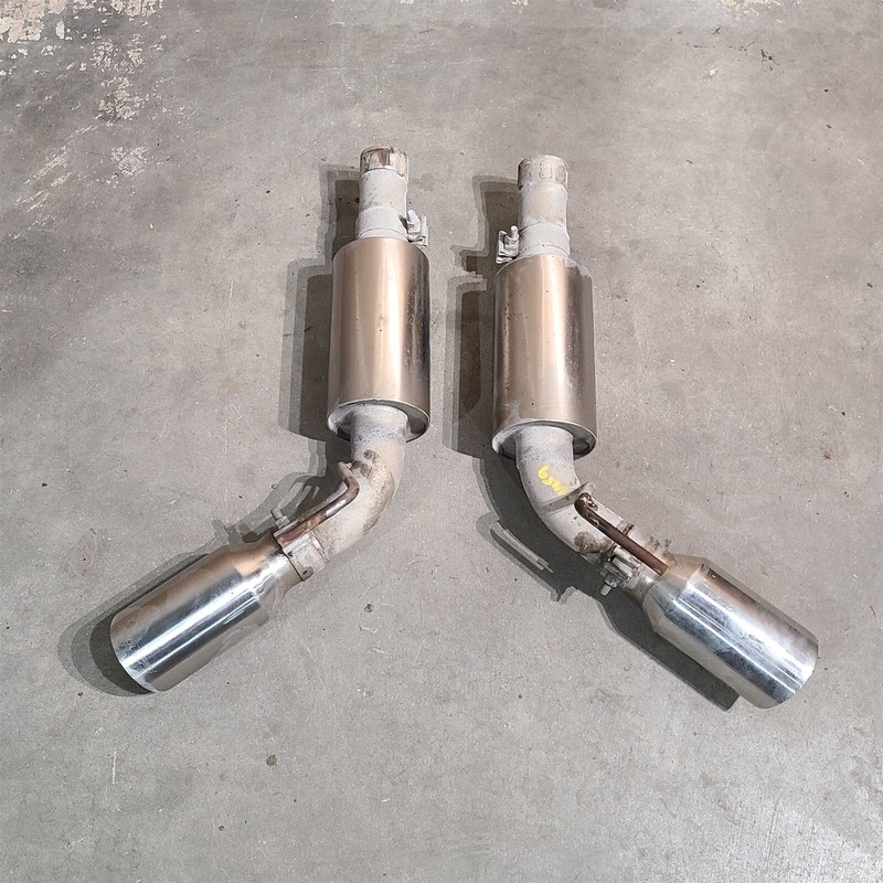 SLP Axle Back Mufflers Exhaust For 10-15 Camaro SS Aa7459