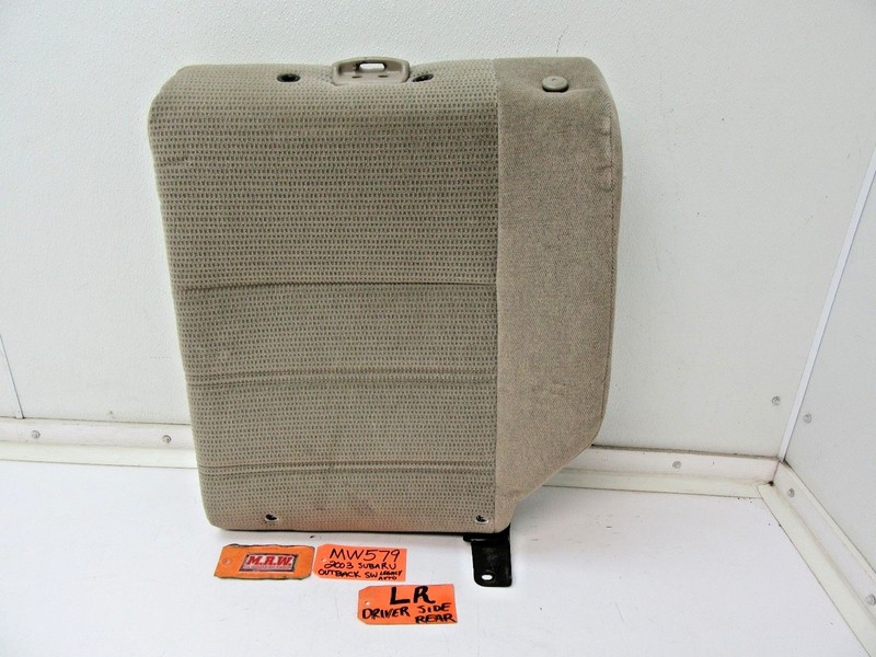 SEAT BACK CUSHION UPPER LEFT REAR TAN fits SUBARU LEGACY OUTBACK STATION WAGON