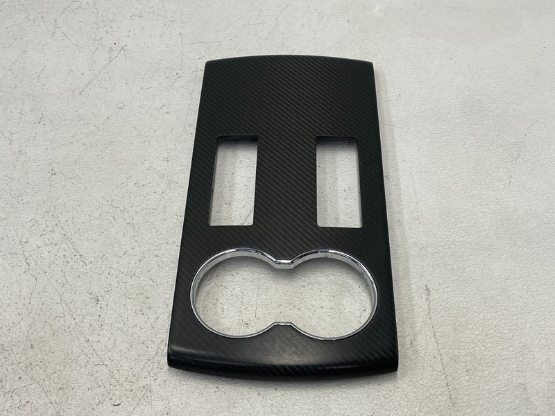 2012-2015 Tesla Model S Center Console Cover Lid Trim Carbon Fiber 1584 OEM