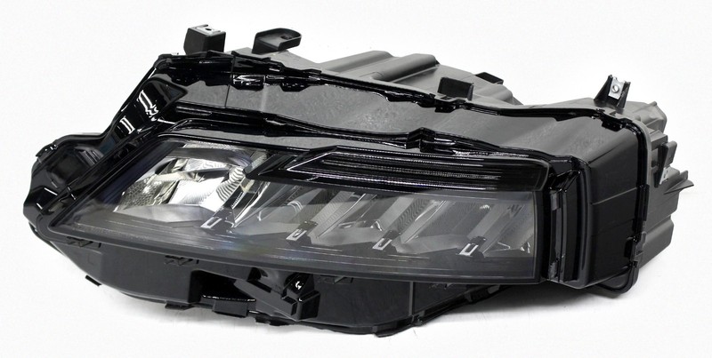 OEM Left Driver Side LED Headlamp For Nissan Rogue S, Rock Creek Black Bezel