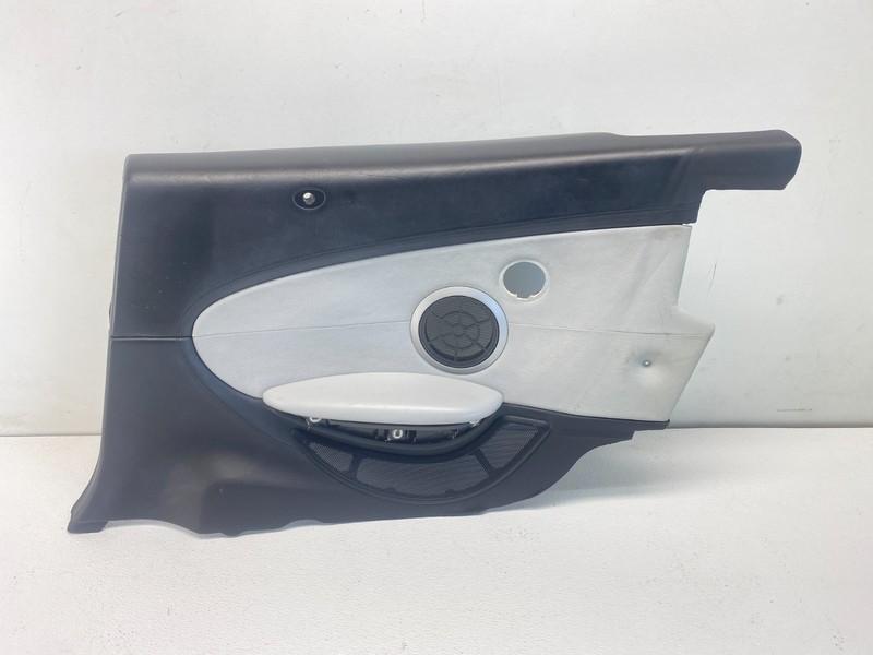 07-10 BMW E64 M6 Convertible Rear Right Door Panel Card Leather Silverstone OEM✅