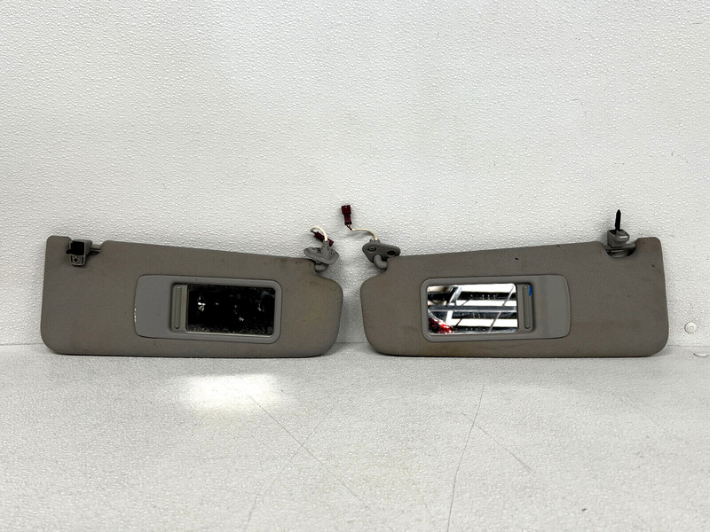 ⭐2007-2009 BMW 3-SERIES E90 FRONT LEFT & RIGHT SUN VISOR SHADE SET OEM LOT2541