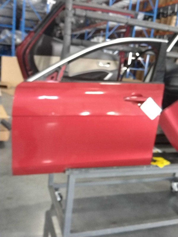 2017 Jaguar XE Left Door Red 4DR Sedan OEM Used Part 657174
