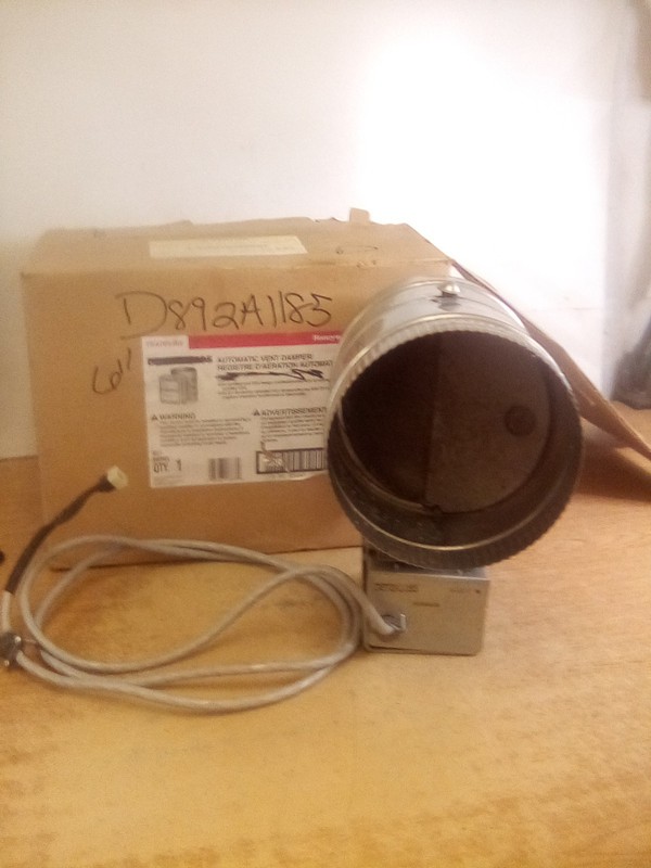 Honeywell D892A1185 6" Automatic Vent Damper
