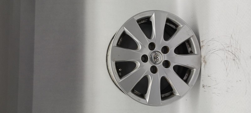 07-'11 TOYOTA CAMRY Wheel 16x6-1/2 alloy 8 spoke OEM Grade B