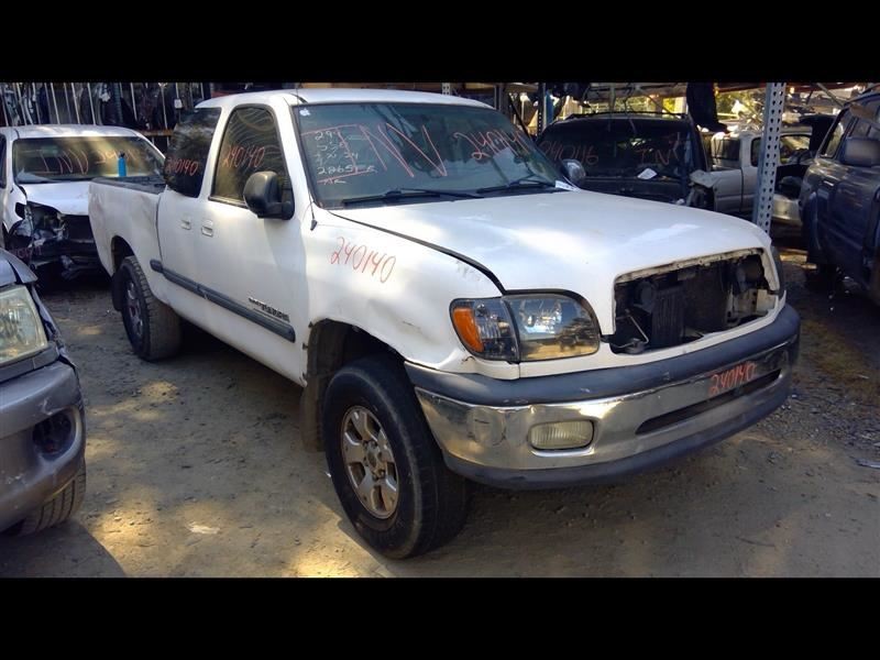 00 01 02 TOYOTA TUNDRA SR5 FRAME 8 CYL WITHOUT OFF ROAD PACKAGE