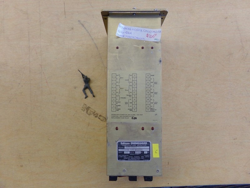 Edison Omniguard Temperature Monitor 4406-01611 440000700 115V *FREE SHIPPING*