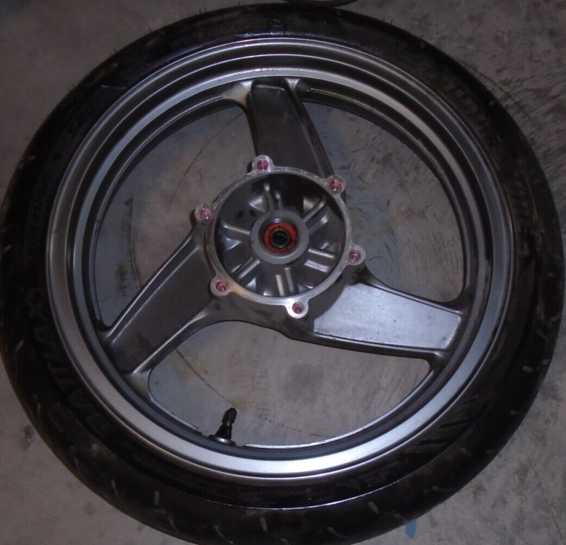 1998 Kawasaki Ninja EX500 EX 500 D EX500D Front Rim Wheel Tire 110/70-17 1999 98