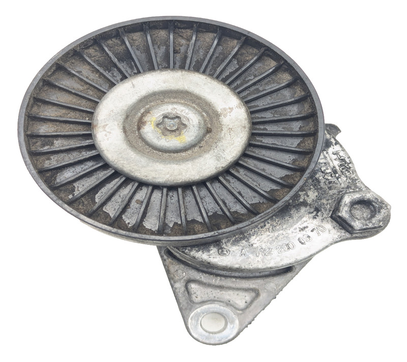 98-11 Mercedes R230 SL500 E55 AMG C320 S430 V-Belt Tensioner Pulley Mount OEM
