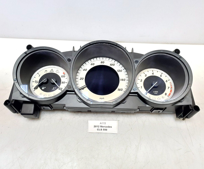 ✅ 2012-2014 OEM Mercedes W218 CLS550 Speedometer Instrument Cluster Gauge