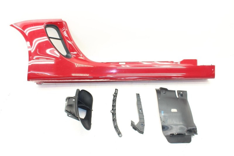 13-16 Porsche Boxster 2.7L Red Passenger Right Side Rocker Panel Assembly