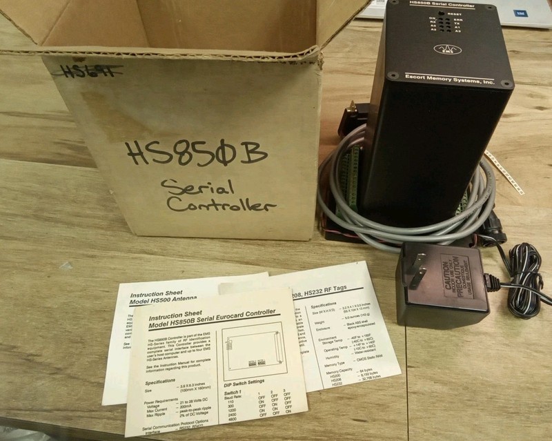 EMS Escort Memory System , Inc HS850B Serial Controller